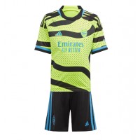 Camiseta Arsenal Segunda Equipación Replica 2023-24 para niños mangas cortas (+ Pantalones cortos)
